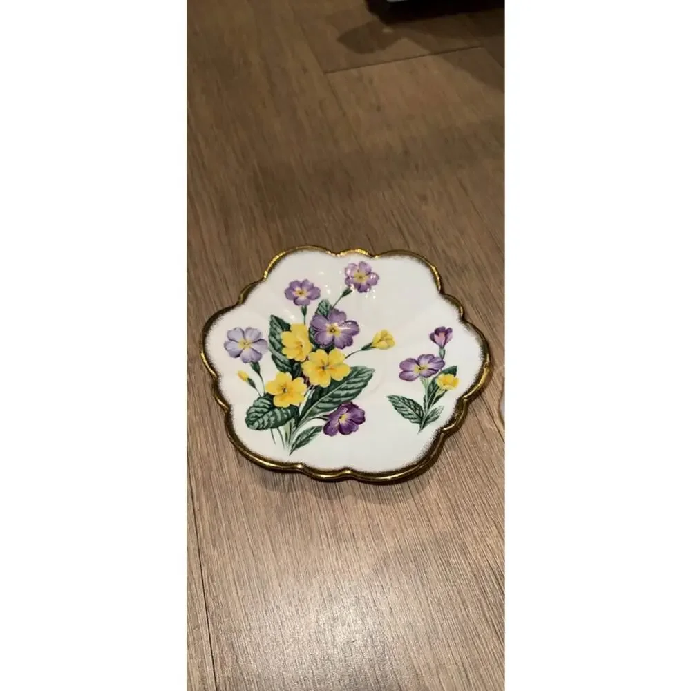 Vintage 1930’s Tea Cup, SALISBURY PRIMULA, Teacup And Saucer, Mother's Day